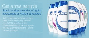 Free sample of Head and Shoulders